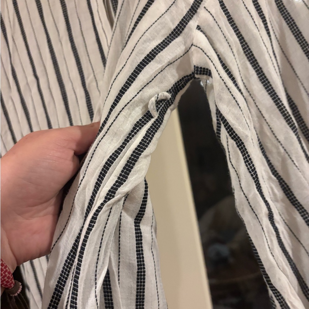 Black and White Stripe Zimmermann Tent Dress Size Small - Picture 6 of 10